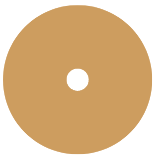 CERCLE BEIGE ARÔME CARAMEL BRUN
