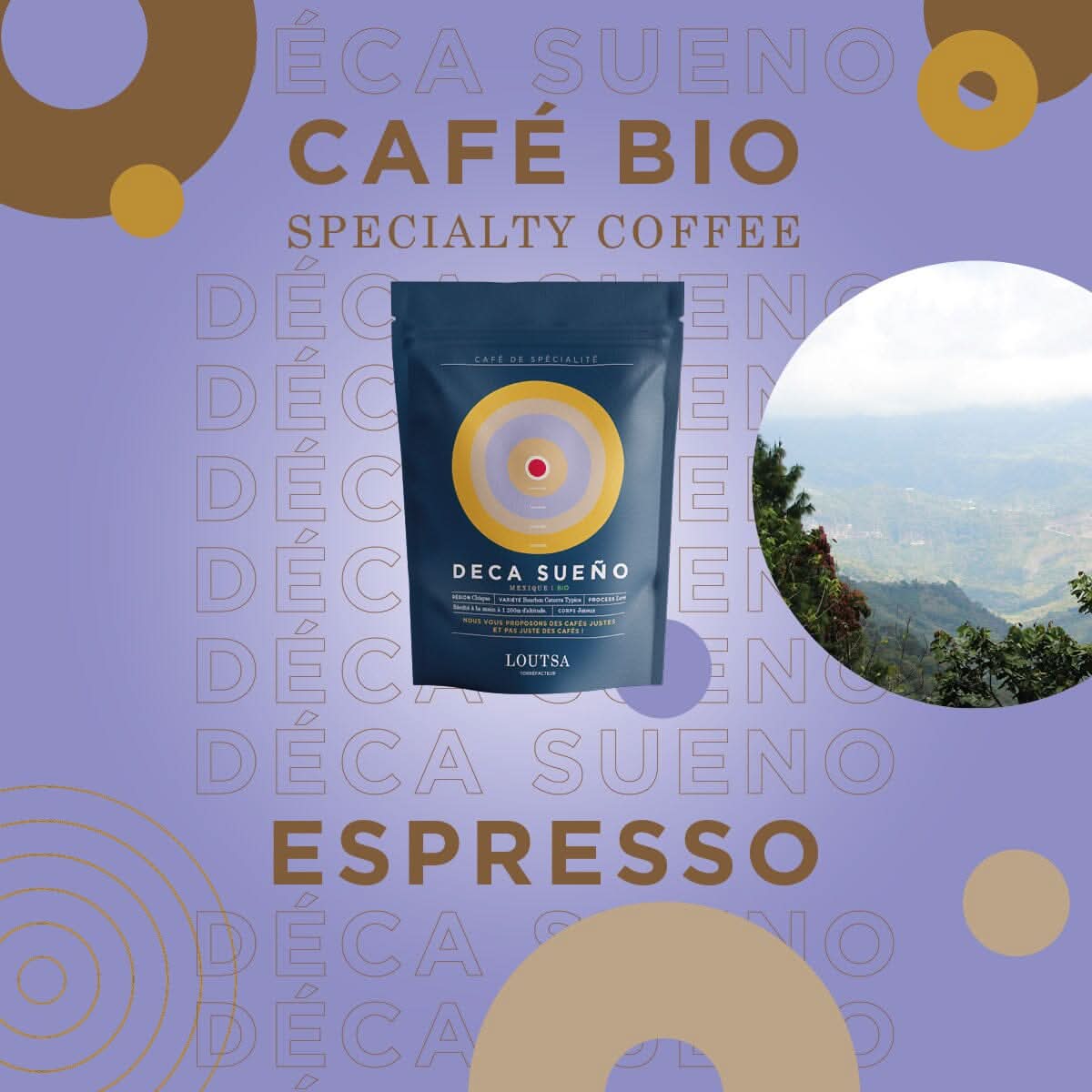 Abonnement Café DECA SUENO - LOUTSA Torréfacteur