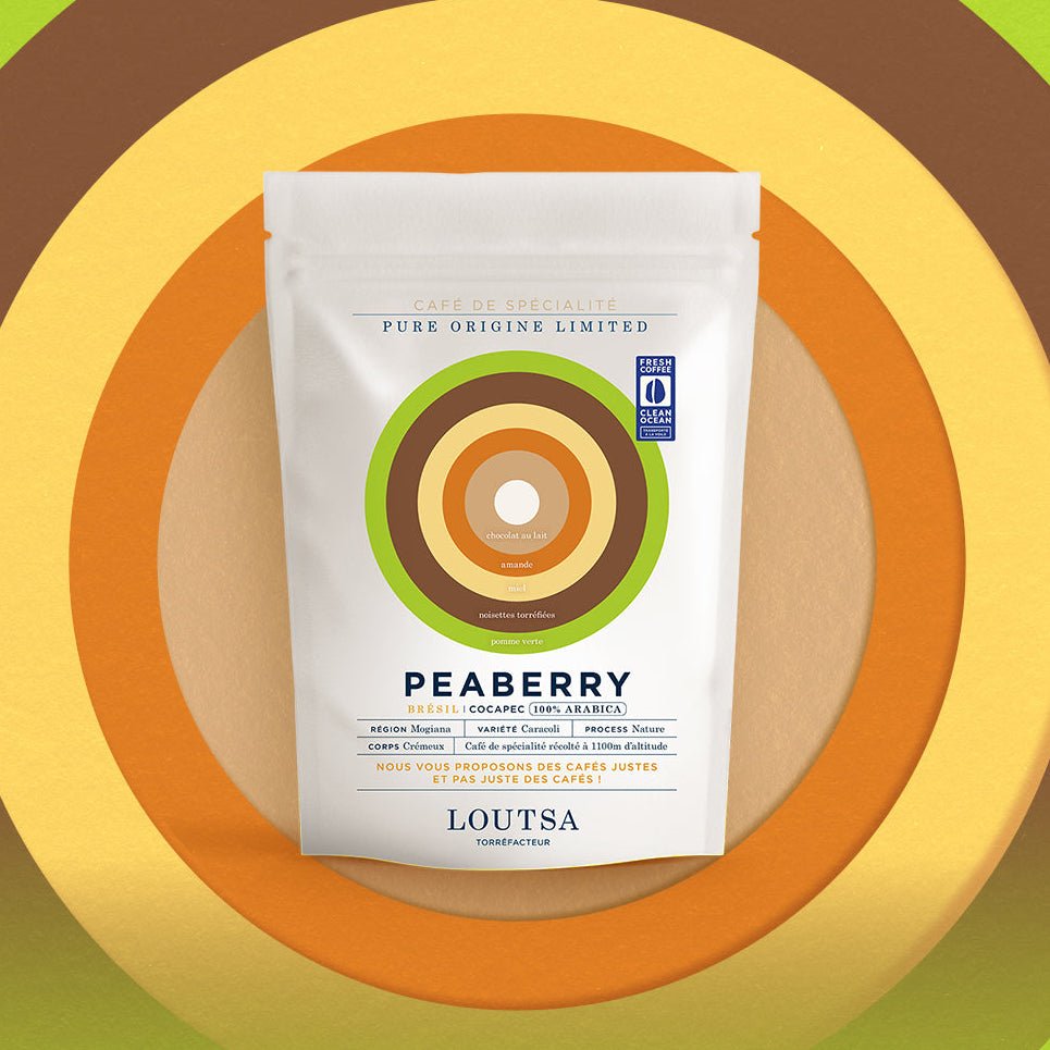 Café Brésil PEABERRY - LOUTSA Torréfacteur