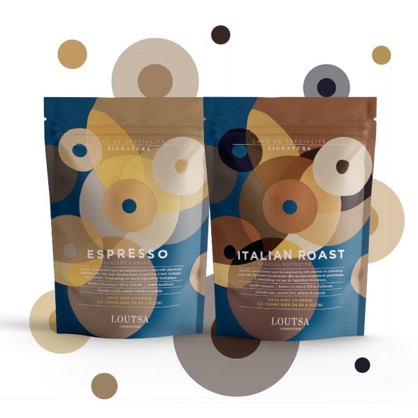 Café expresso DUO INTENSO - LOUTSA Torréfacteur