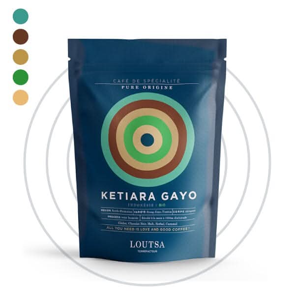 Café grain EXPRESSO TRIO - LOUTSA Torréfacteur