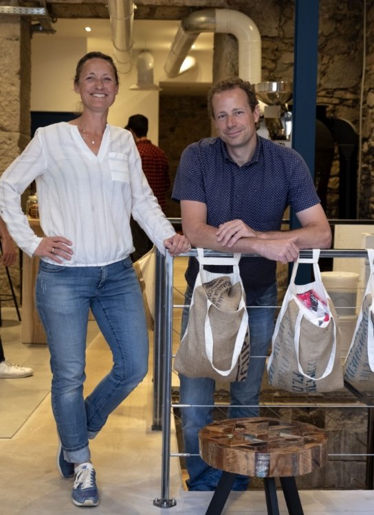 CAROLINE ET GUILLAUME LANGLOY, FONDATEURS DE LOUTSA