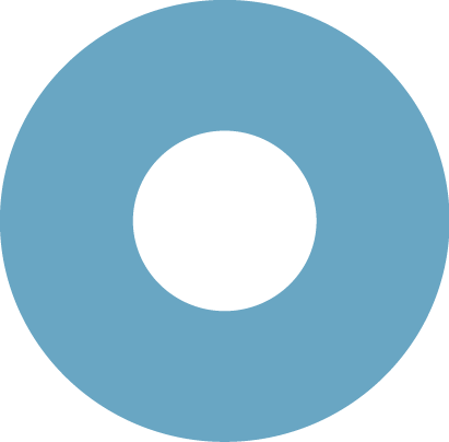 cercle bleu clair