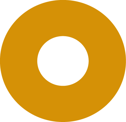 cercle jaune moutarde