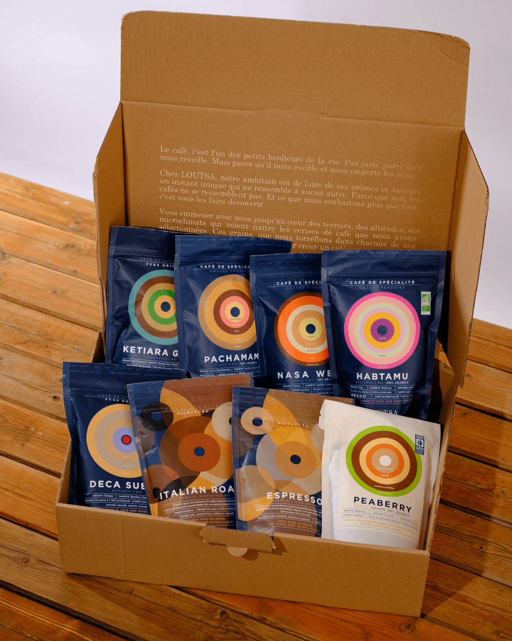 Coffret Couleur Café - LOUTSA Torréfacteur